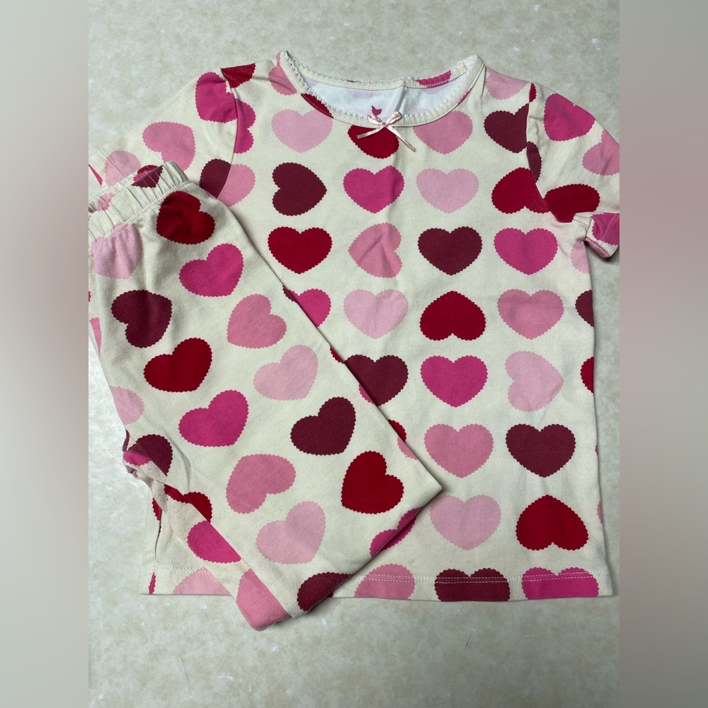 Pink chicken PJ set